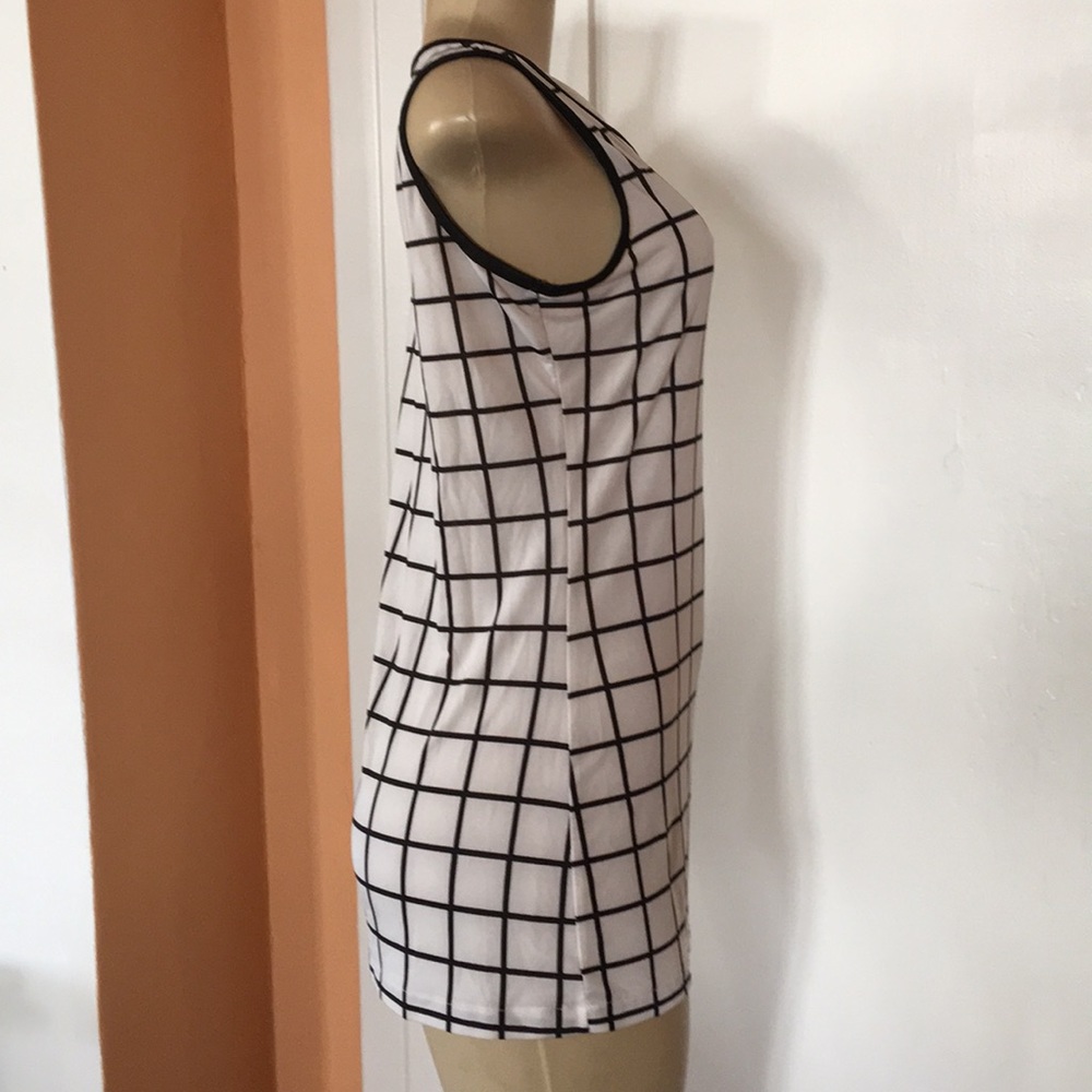 Checkered Mini Dress - Picture 3 of 4